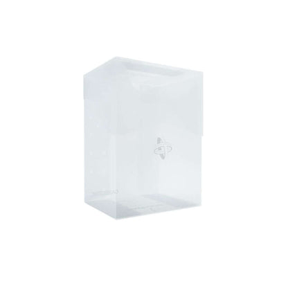 Accessoires Transparante, casual deckbox die geschikt is voor het beschermen en opbergen van maximaal 80 kaarten met dubbele sleeves.