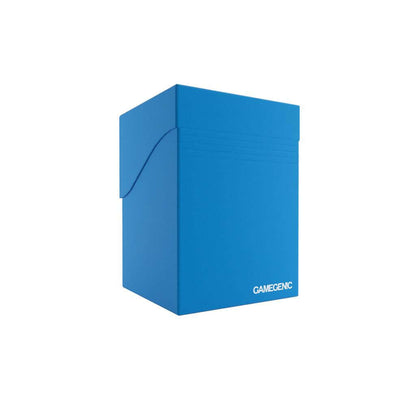 Accessoires Blauwe, casual deckbox die geschikt is voor het beschermen en opbergen van maximaal 100 kaarten met dubbele sleeves.