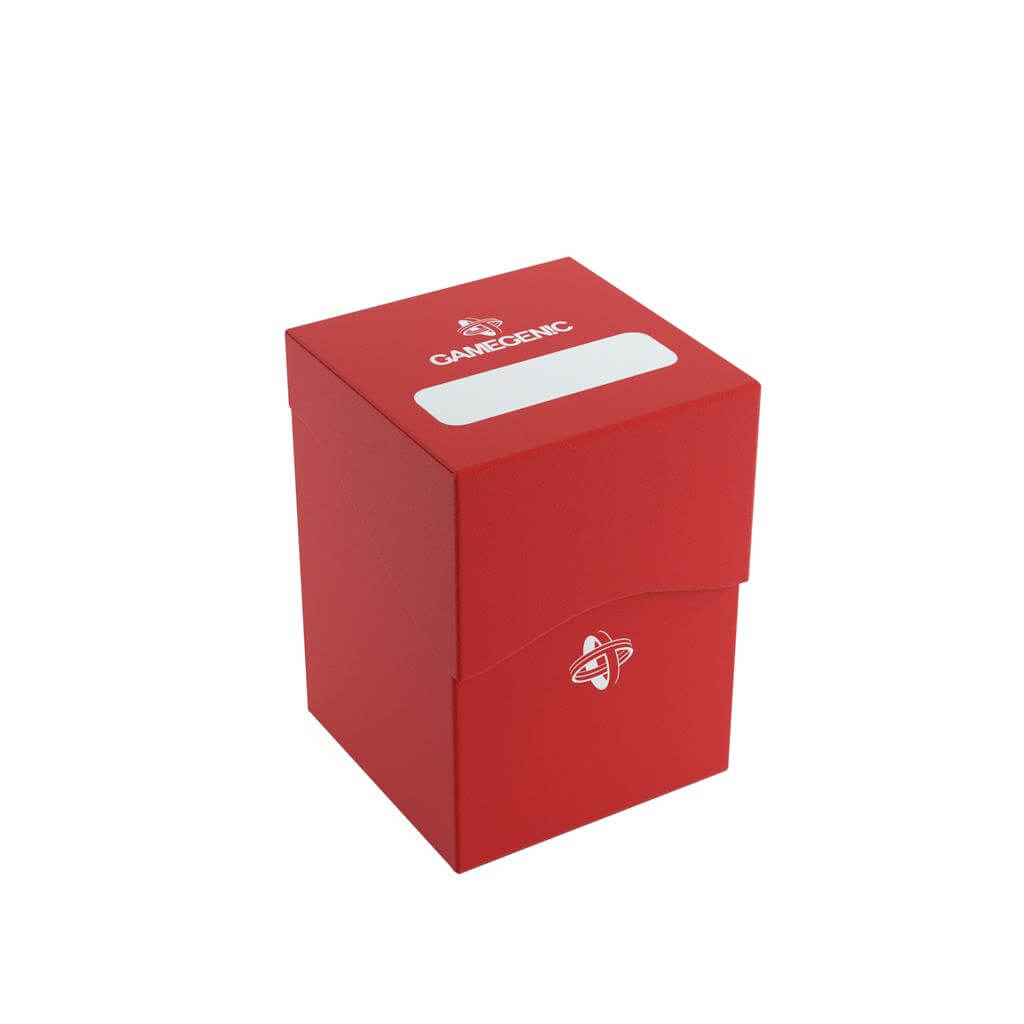 Accessoires Rode, casual deckbox die geschikt is voor het beschermen en opbergen van maximaal 100 kaarten met dubbele sleeves.