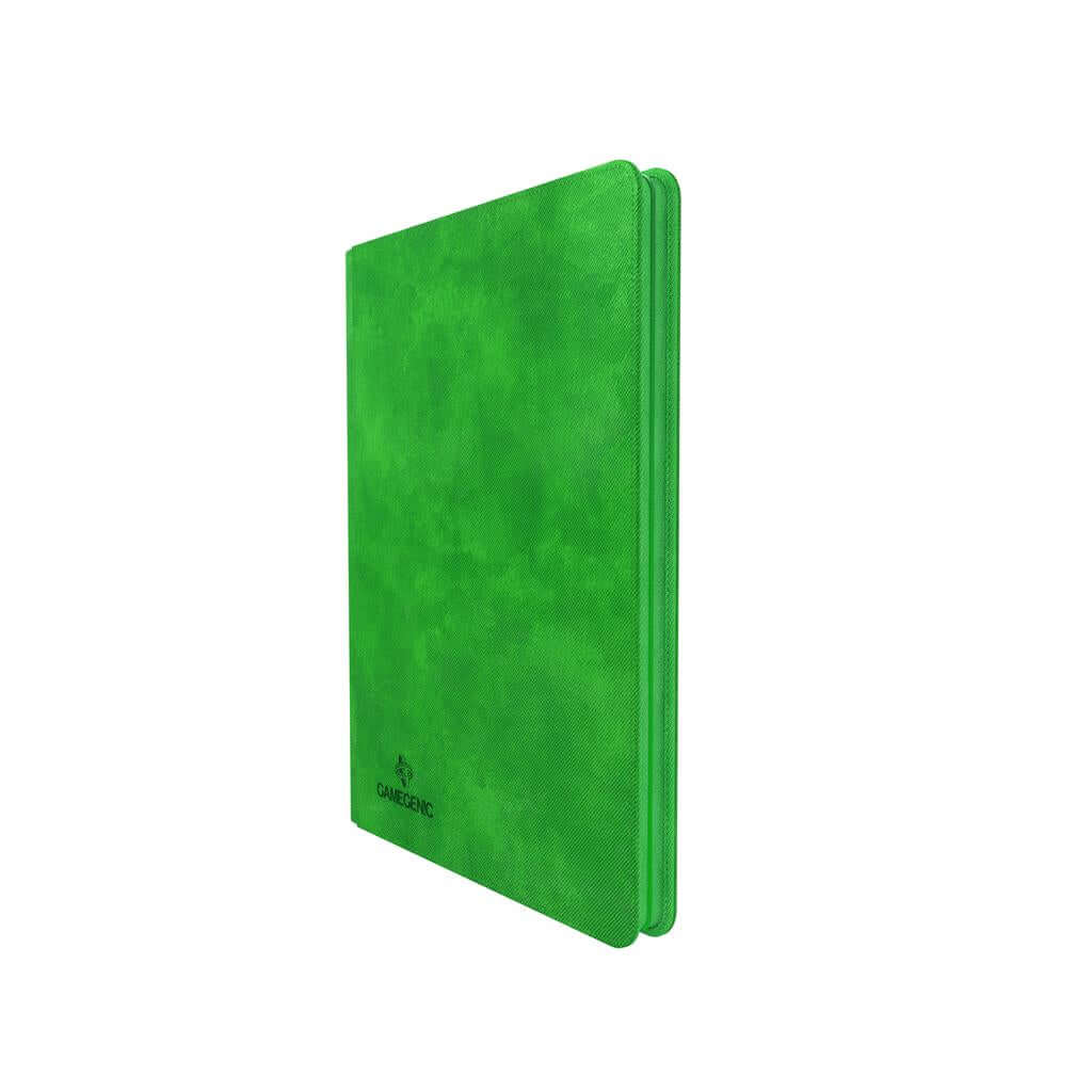 Accessoires Dit groene Zip-Up album is met een rits te openen en sluiten en is voorzien van 20 sideloading 18-Pocket pagina's voor een totale capaciteit van 360 kaarten (zelfs met dubbele sleeves).