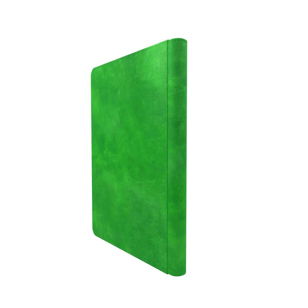 Accessoires Dit groene Zip-Up album is met een rits te openen en sluiten en is voorzien van 20 sideloading 18-Pocket pagina's voor een totale capaciteit van 360 kaarten (zelfs met dubbele sleeves).