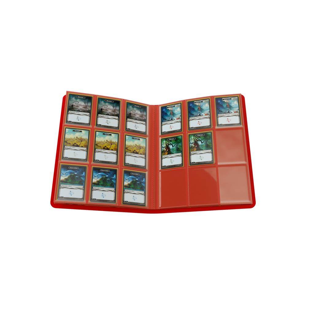 Accessoires Dit rode Casual album is voorzien van 20 sideloading 18-Pocket pagina's voor een totale capaciteit van 360 kaarten (zelfs met dubbele sleeves).