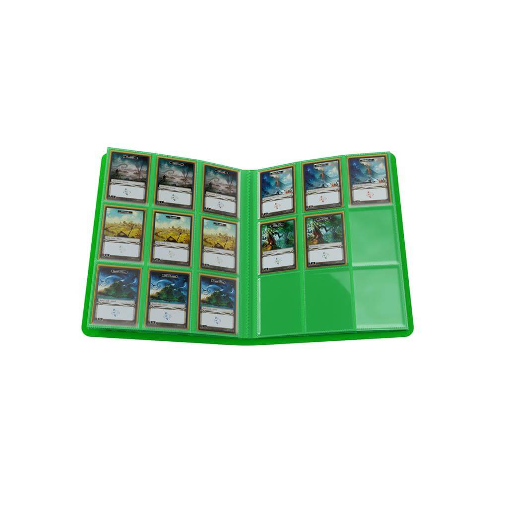 Accessoires Dit groene Casual album is voorzien van 20 sideloading 18-Pocket pagina's voor een totale capaciteit van 360 kaarten (zelfs met dubbele sleeves).