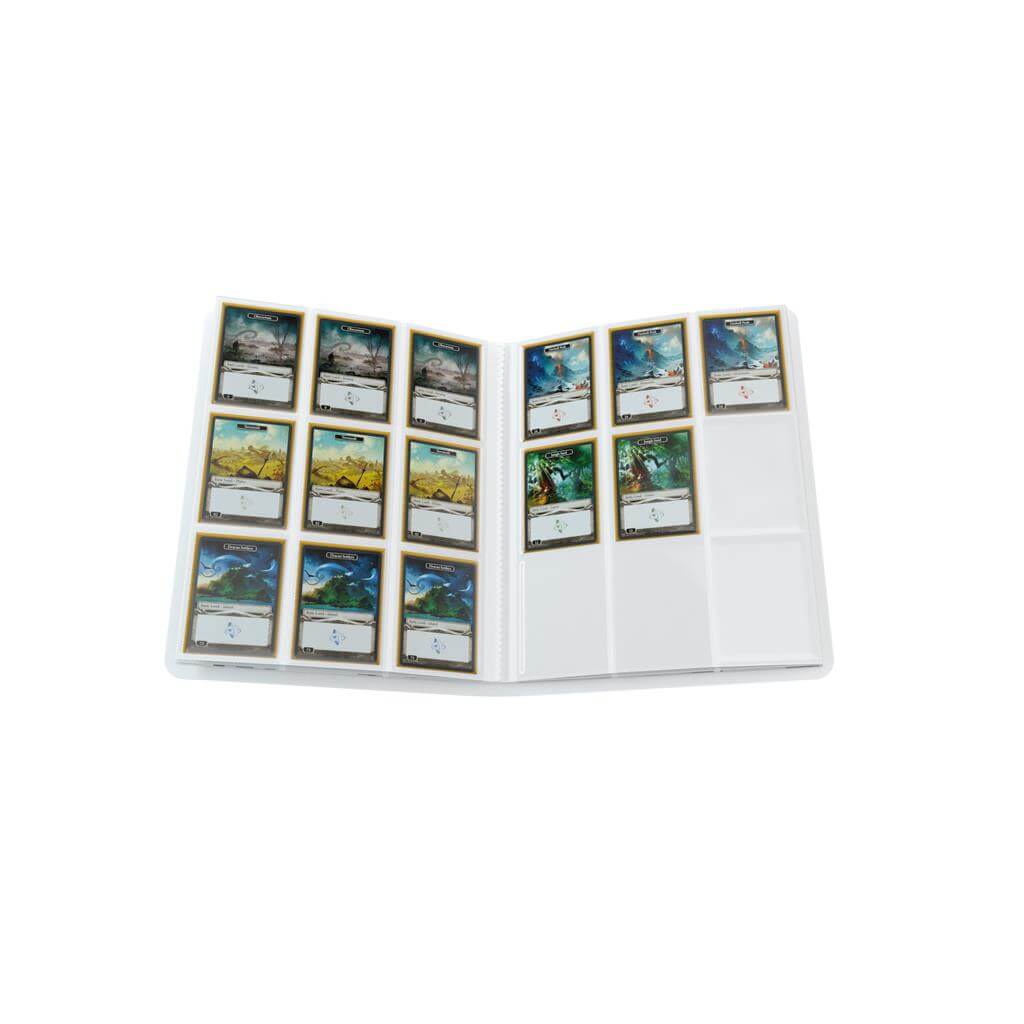 Accessoires Dit witte Casual album is voorzien van 20 sideloading 18-Pocket pagina's voor een totale capaciteit van 360 kaarten (zelfs met dubbele sleeves).