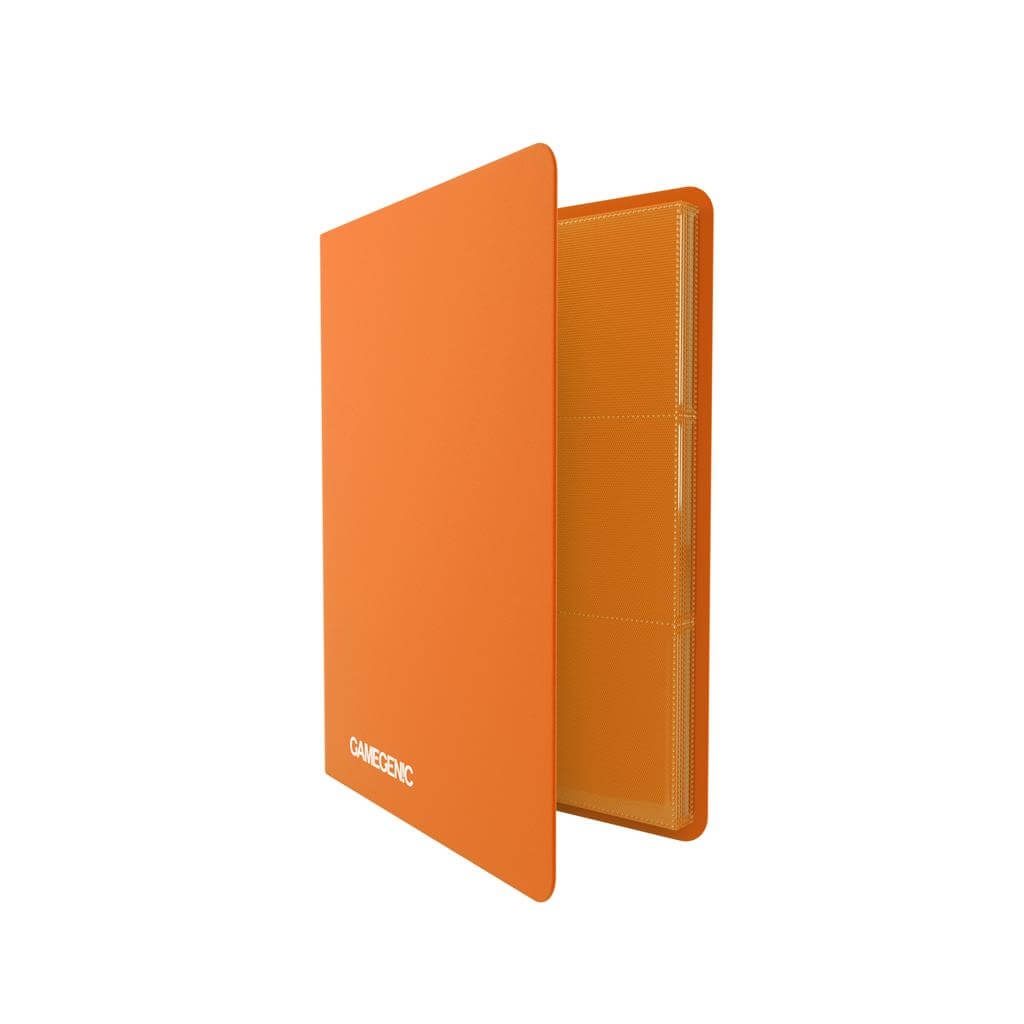 Accessoires Dit oranje Casual album is voorzien van 20 sideloading 18-Pocket pagina's voor een totale capaciteit van 360 kaarten (zelfs met dubbele sleeves).