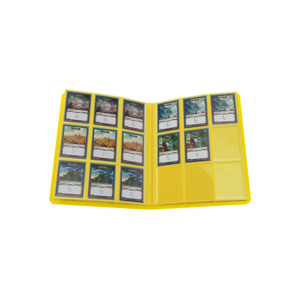 Accessoires Dit gele Casual album is voorzien van 20 sideloading 18-Pocket pagina's voor een totale capaciteit van 360 kaarten (zelfs met dubbele sleeves).