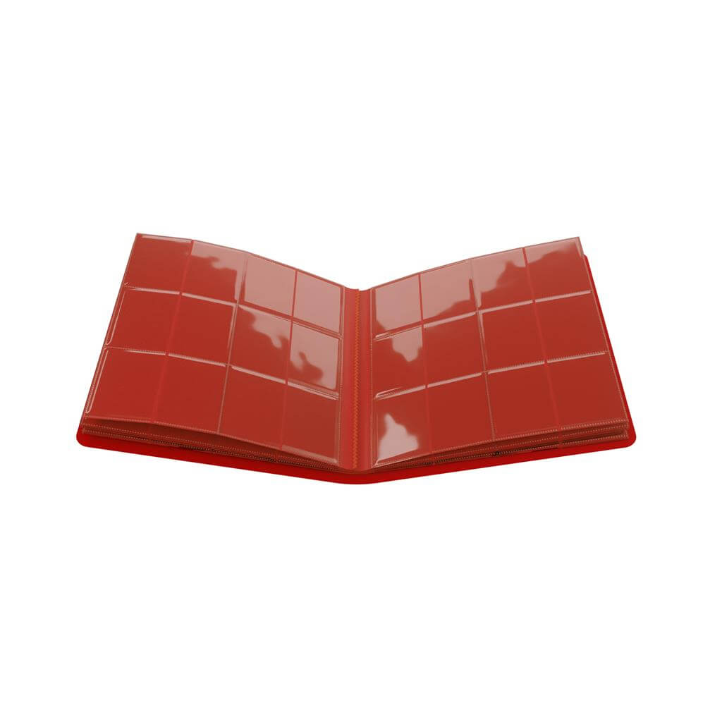 Accessoires Dit rode Casual album is voorzien van 20 sideloading 24-Pocket pagina's voor een totale capaciteit van 480 kaarten (zelfs met dubbele sleeves).
