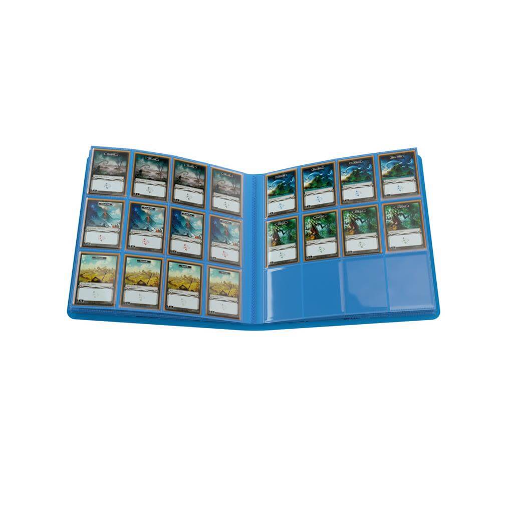 Accessoires Dit blauwe Casual album is voorzien van 20 sideloading 24-Pocket pagina's voor een totale capaciteit van 480 kaarten (zelfs met dubbele sleeves).