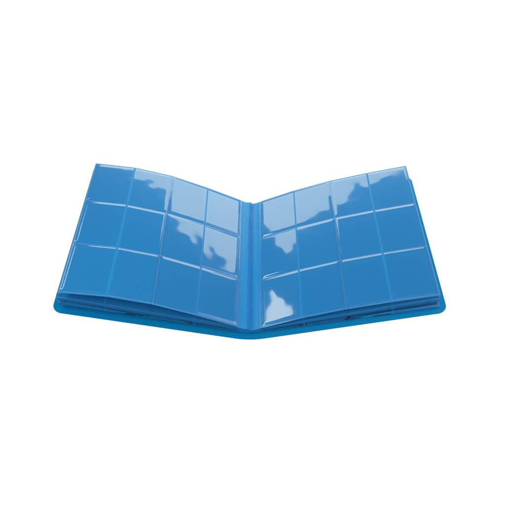 Accessoires Dit blauwe Casual album is voorzien van 20 sideloading 24-Pocket pagina's voor een totale capaciteit van 480 kaarten (zelfs met dubbele sleeves).