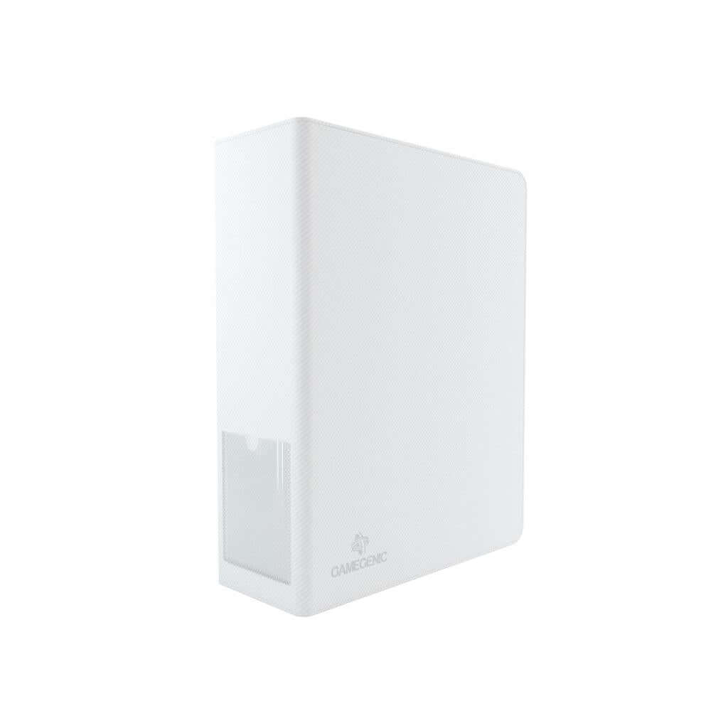 Accessoires Witte ringbandmap met 3 sterke ringen voor zowel 18-pocket als 9-pocket pagina's.