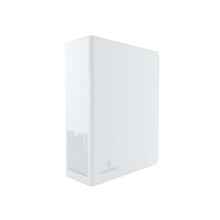 Accessoires Witte ringbandmap met 3 sterke ringen voor zowel 18-pocket als 9-pocket pagina's.