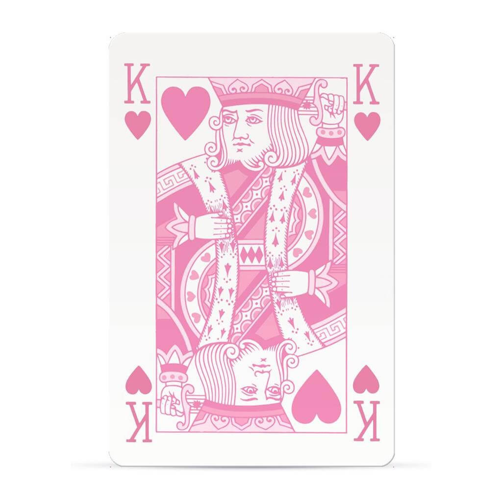 UITVERKOOP Roze editie van Waddingtons Number 1 standaard speelkaarten!